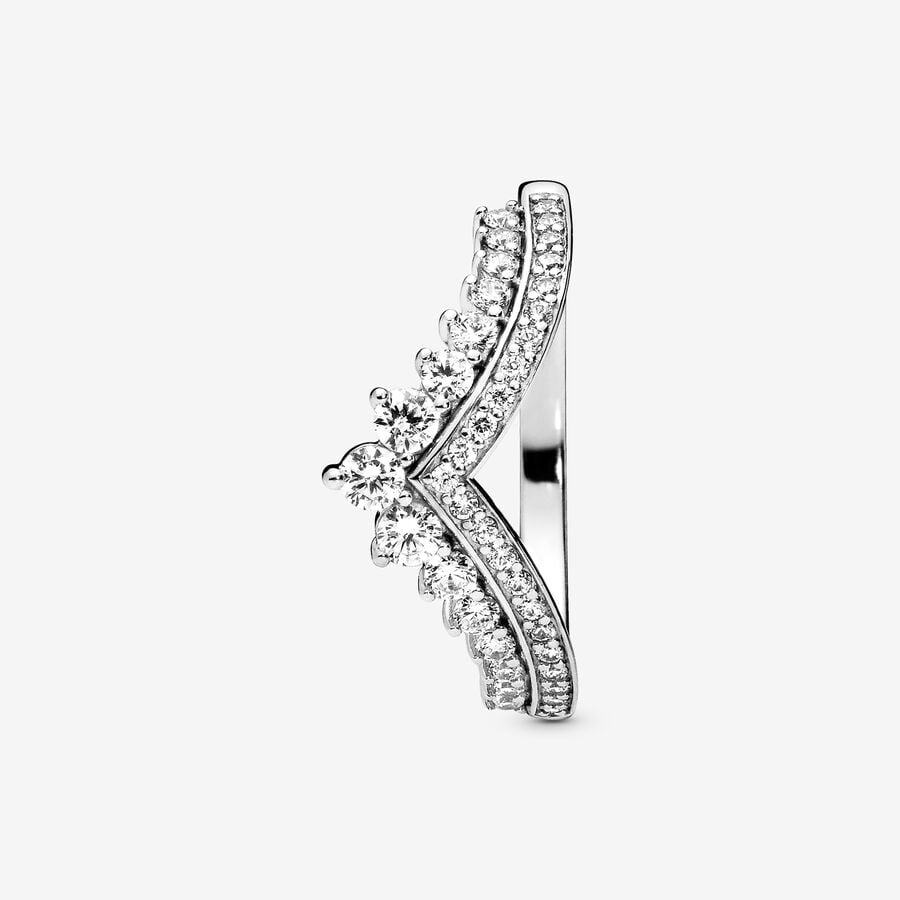 Pandora Princess Wishbone Ring