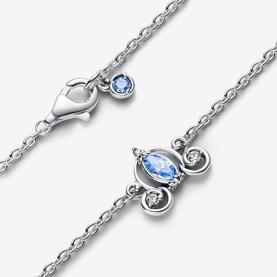 Pandora Disney Cinderella's Carriage Collier Necklace 17.7 inch