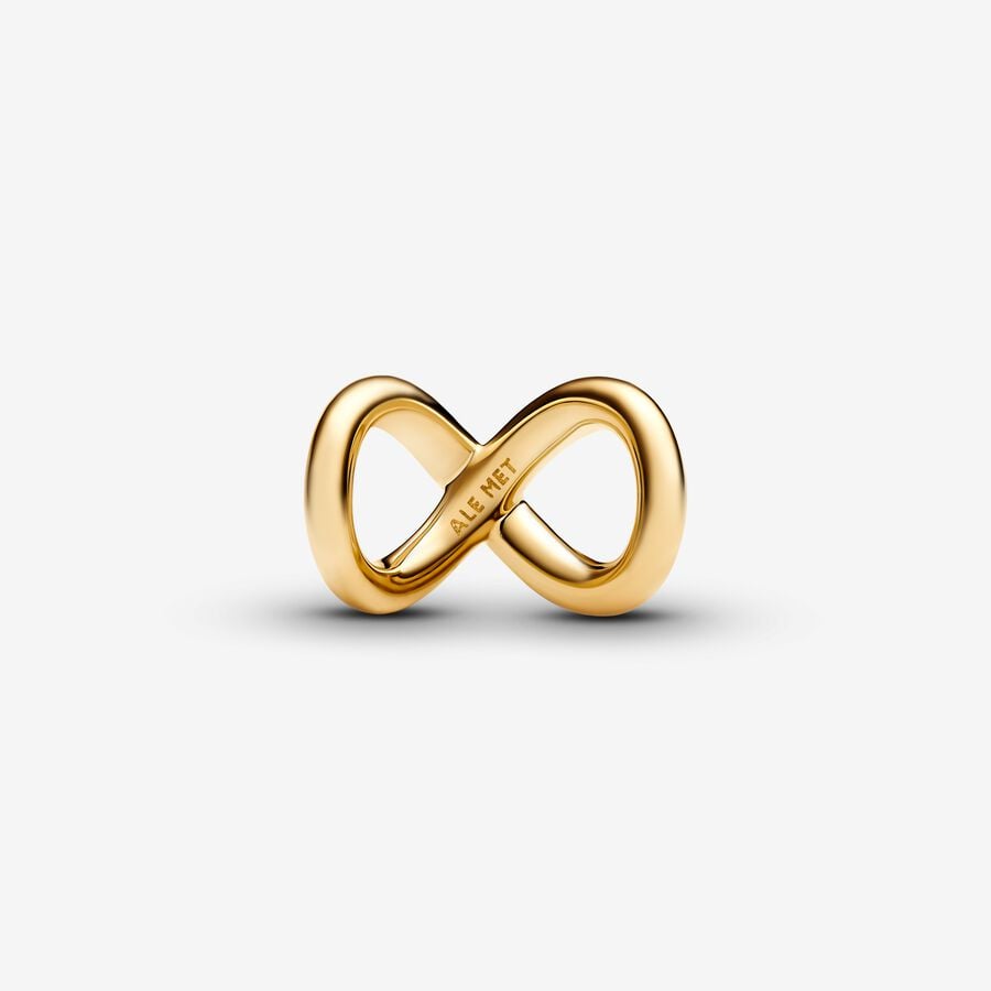 Pandora Forever & Always Infinity Charm Gold