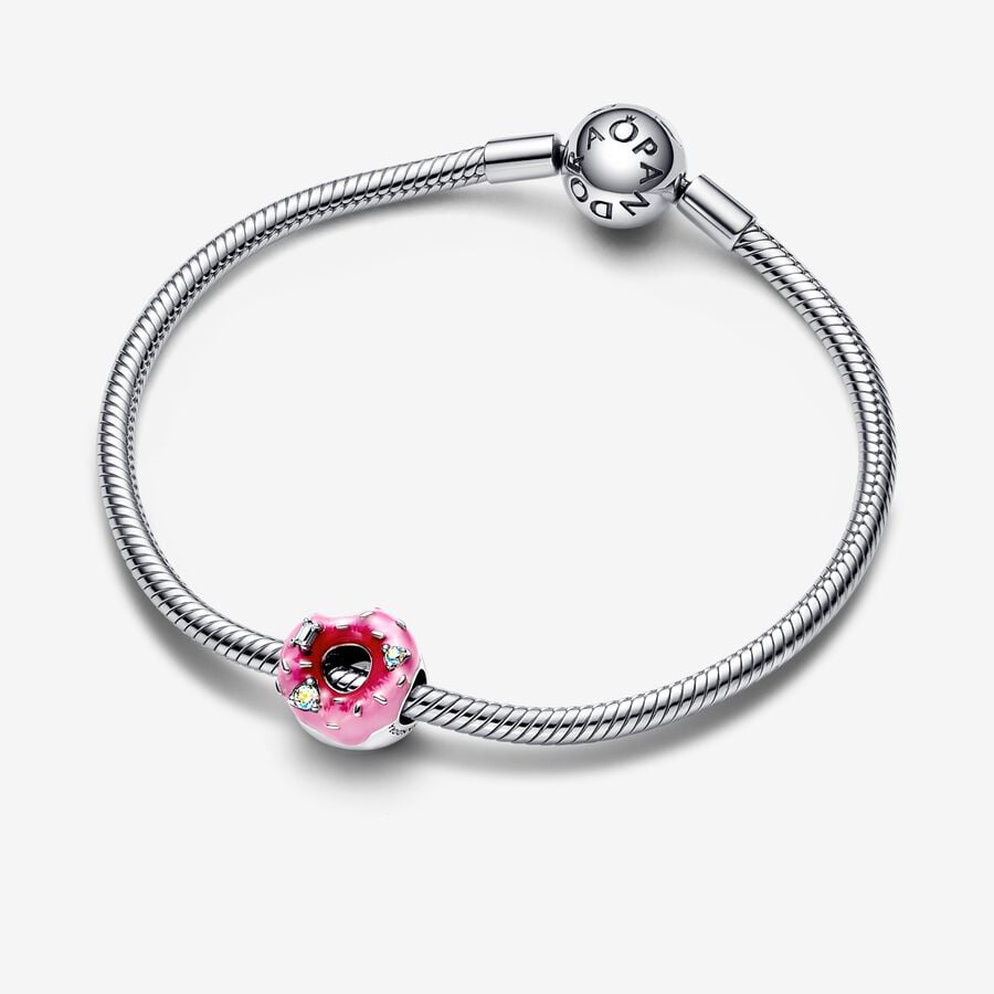 Pandora Sparkling Sprinkled Donut Charm