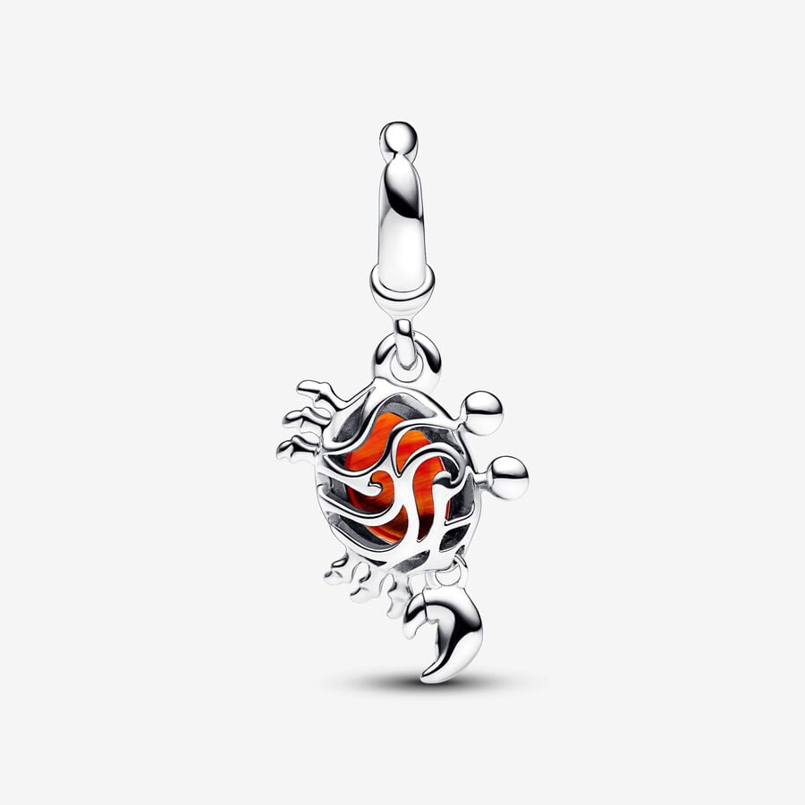 Pandora Disney The Little Mermaid Sebastian Crab Dangle Charm