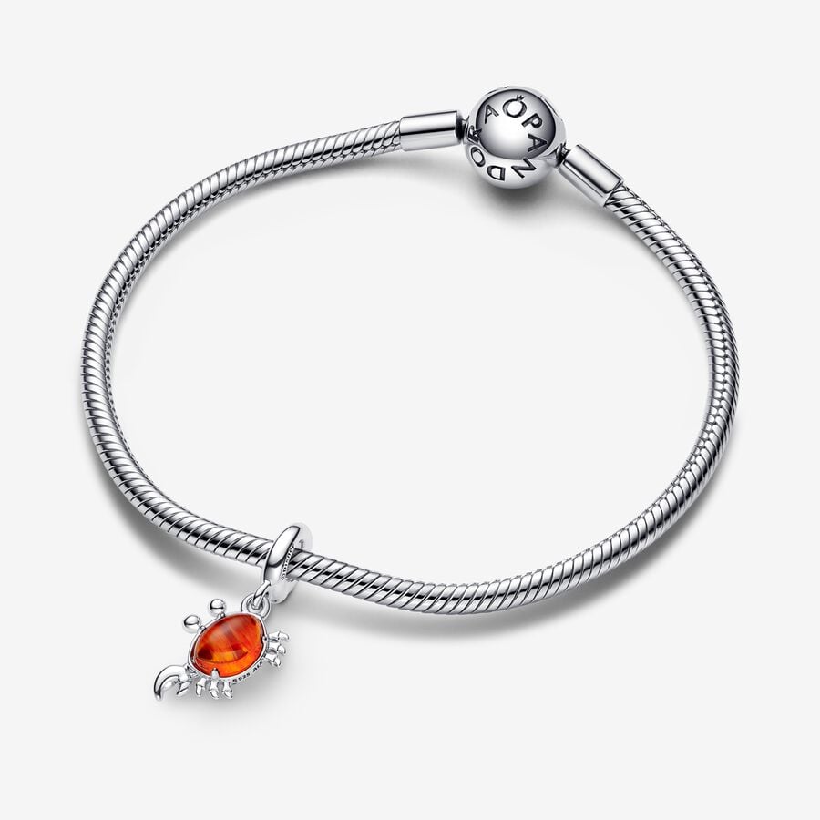 Pandora Disney The Little Mermaid Sebastian Crab Dangle Charm