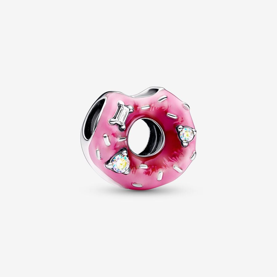 Pandora Sparkling Sprinkled Donut Charm